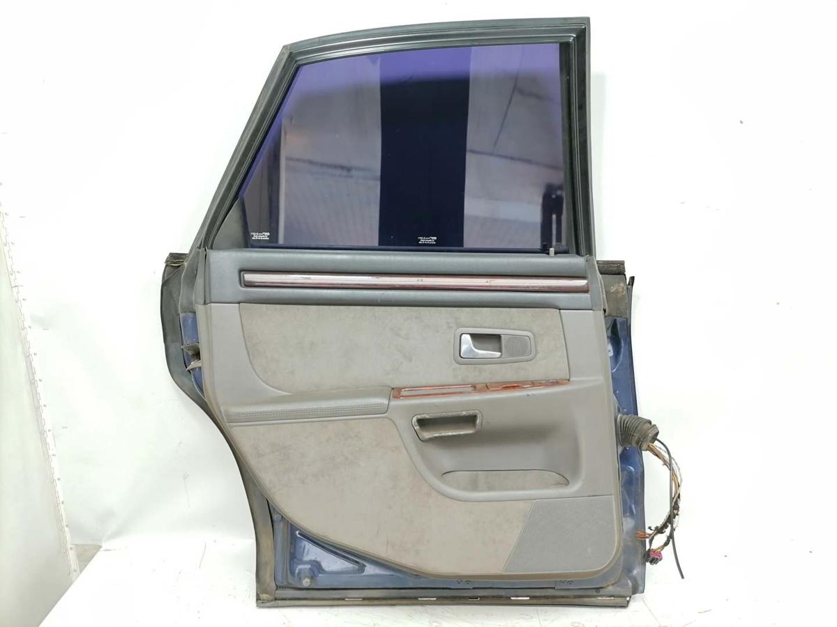 Audi A8 D2 original Tür hinten links LZ5K Santorinblau Stufenheck BJ99